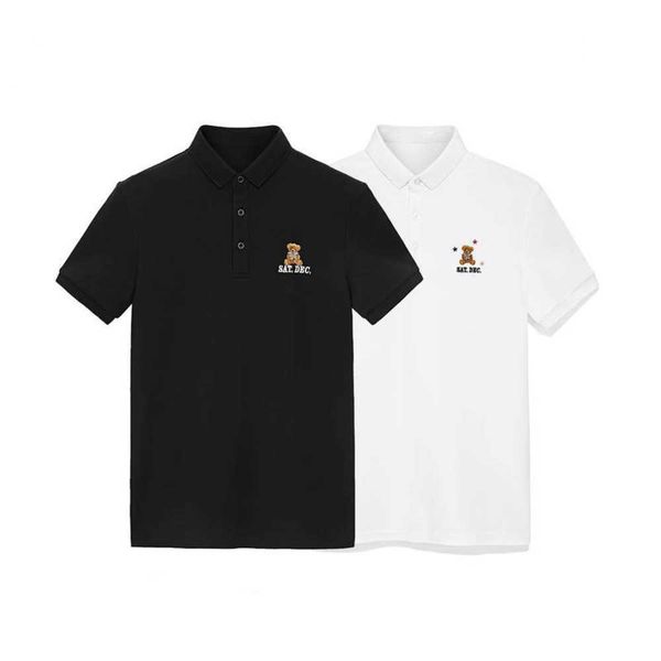 men's shirt summer new fashion trend casual korean lapel short sleeve t-shirt half shirtb, White;black
men's shirt summer new fashion trend casual korean lapel short sleeve t-shirt half shirtb, White;black