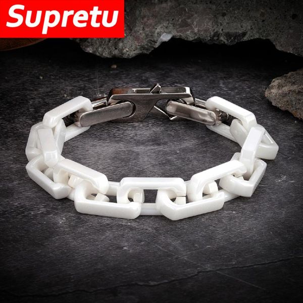 bangle fashion ceramic bracelets men creative knight chain stainless steel magnetic clasp wristband charm lover jewelry gift wholesale, Black
bangle fashion ceramic bracelets men creative knight chain stainless steel magnetic clasp wristband charm lover jewelry gift wholesale, Black