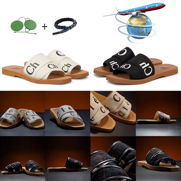 slippers summer rubber sandals beach woody flat mule linen white black slide fashion scuffs slippers indoor canvas designer shoes 35-42
slippers summer rubber sandals beach woody flat mule linen white black slide fashion scuffs slippers indoor canvas designer shoes 35-42