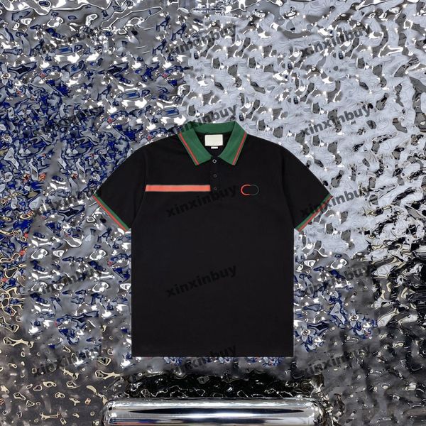 xinxinbuy men designer tee t shirt 23ss chest double letter embroidery short sleeve cotton women black white blue s-2xl, Black;brown
xinxinbuy men designer tee t shirt 23ss chest double letter embroidery short sleeve cotton women black white blue s-2xl, Black;brown