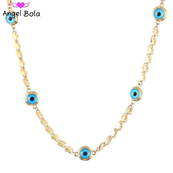 necklaces 4mm geometric chain muslim magic eye gold ladies charm allah necklace islamic lucky eye party wedding holiday gift wholesale, Silver
necklaces 4mm geometric chain muslim magic eye gold ladies charm allah necklace islamic lucky eye party wedding holiday gift wholesale, Silver