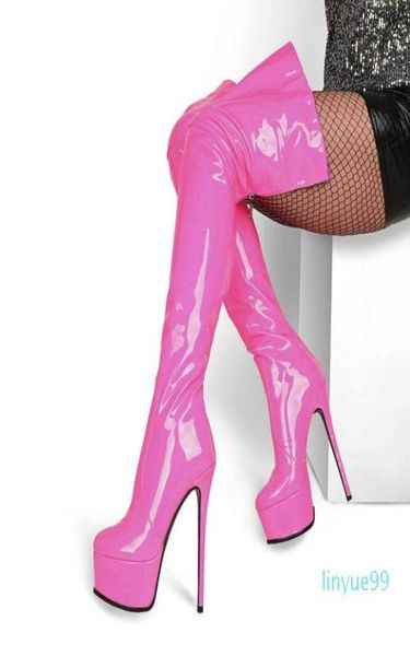 boots lady autumn winter candy color thigh fashion zipper platform patent leather super high heel large size women039s shoes9565952, Black
boots lady autumn winter candy color thigh fashion zipper platform patent leather super high heel large size women039s shoes9565952, Black