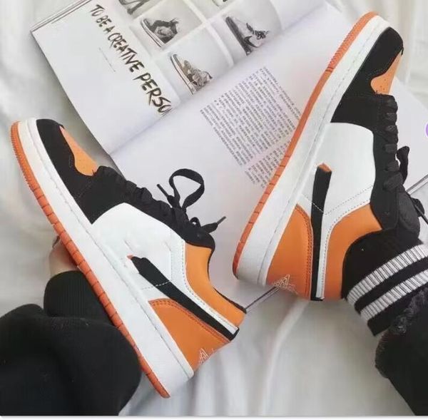 fashion 1s og basket shoes for men women low lace-up leather casual flats outdoor comfortable wear-resisting sneakers trainers 36-44 a198, Black
fashion 1s og basket shoes for men women low lace-up leather casual flats outdoor comfortable wear-resisting sneakers trainers 36-44 a198, Black