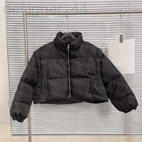 women's down & parkas designer women luxury jacket badge fashion jacquard coats woman short jackets sleeves detachable sk83, Black
women's down & parkas designer women luxury jacket badge fashion jacquard coats woman short jackets sleeves detachable sk83, Black