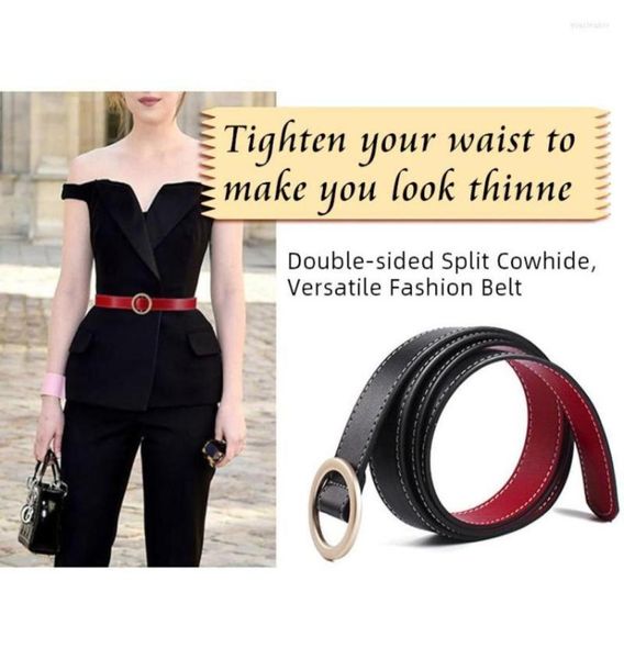 belts available for both side women solid round shape waist belt casual split leather ladies leisure dress wild waistband5515848, Black;brown
belts available for both side women solid round shape waist belt casual split leather ladies leisure dress wild waistband5515848, Black;brown