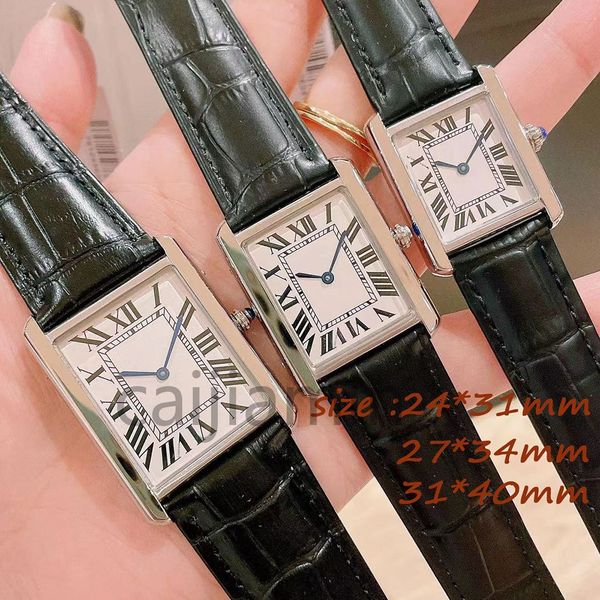 ladies watch for women watches men quartz luxury wristwatch rectangle small dial designer watch leather strap watch high quality, Slivery;golden
ladies watch for women watches men quartz luxury wristwatch rectangle small dial designer watch leather strap watch high quality, Slivery;golden