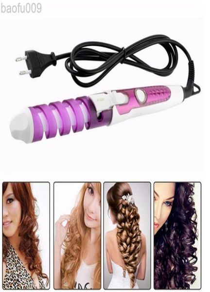 magic hair curlers electric ceramic spiral wall salon styling tools quick rolling l2208052362053
magic hair curlers electric ceramic spiral wall salon styling tools quick rolling l2208052362053