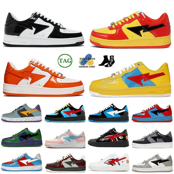 2023 sta sk8 fashion luxury platfrom sneakers stas sk8 famous designer patent leather black casual sports shoes color camo combo pink green
2023 sta sk8 fashion luxury platfrom sneakers stas sk8 famous designer patent leather black casual sports shoes color camo combo pink green