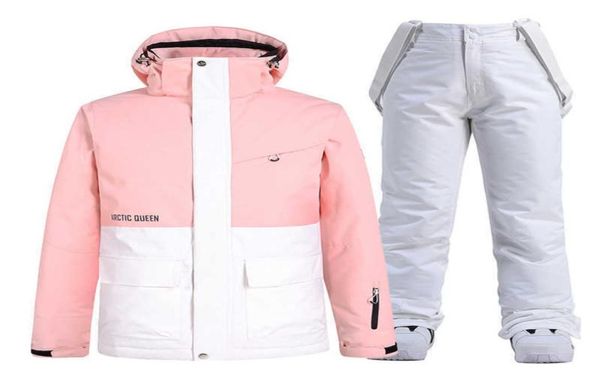skiing suits pink and white women039s winter snow suit sets snowboarding clothing costumes 10k waterproof coat jackets strap pa9155217
skiing suits pink and white women039s winter snow suit sets snowboarding clothing costumes 10k waterproof coat jackets strap pa9155217