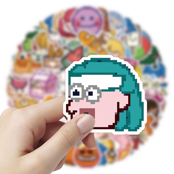 60pcs pixel stickers skate accessories waterproof vinyl sticker for skateboard lapluggage bicycle motorcycle phone car decals
60pcs pixel stickers skate accessories waterproof vinyl sticker for skateboard lapluggage bicycle motorcycle phone car decals
