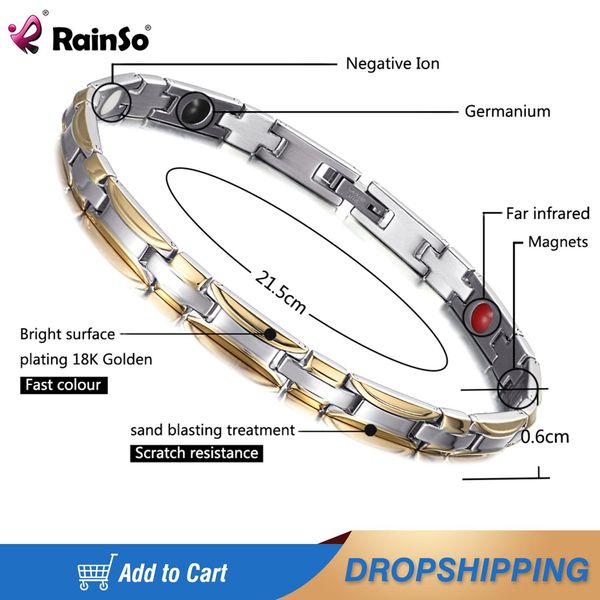 bangle rainso health bio energy bracelet fashion women's bracelet bangle wristband germanium sliming charm bracelet for arthritis, Black
bangle rainso health bio energy bracelet fashion women's bracelet bangle wristband germanium sliming charm bracelet for arthritis, Black