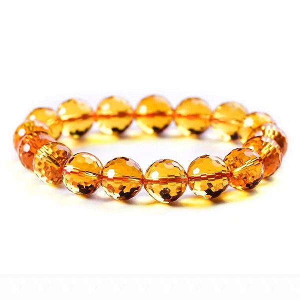 bangle genuine natural yellow citrine clear round beads bracelet women men crystal gemstone wealthy 8mm 10mm 12mm gift aaaaa, Black
bangle genuine natural yellow citrine clear round beads bracelet women men crystal gemstone wealthy 8mm 10mm 12mm gift aaaaa, Black
