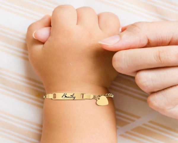 customized jewelrycustomized s persoanlized custom baby name heart bracelet stainless steel figaro chain link adjustable engraved 8459997, Golden;silver
customized jewelrycustomized s persoanlized custom baby name heart bracelet stainless steel figaro chain link adjustable engraved 8459997, Golden;silver