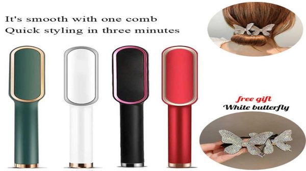 hair straighteners brush women hair styler curling iron electric comb straightener fast heating curler hair caring tools 2112247737494, Black
hair straighteners brush women hair styler curling iron electric comb straightener fast heating curler hair caring tools 2112247737494, Black