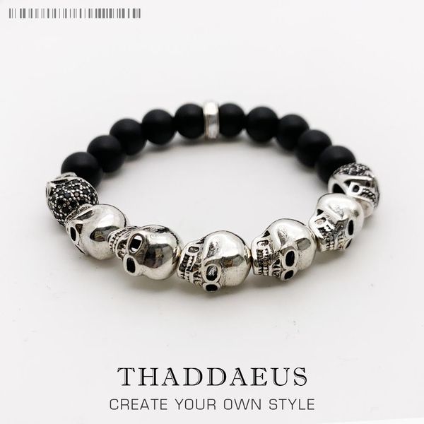 bangle skull pave bracelet europe style rebel fashion punk jewerly for men and women beads obsidian gift, Black
bangle skull pave bracelet europe style rebel fashion punk jewerly for men and women beads obsidian gift, Black