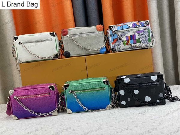 l brand bag mini soft trunk cross body bags m81219 m44480 taurillon lllusion leather embossed colored pattern handbag shoulder purses wallet, Black
l brand bag mini soft trunk cross body bags m81219 m44480 taurillon lllusion leather embossed colored pattern handbag shoulder purses wallet, Black