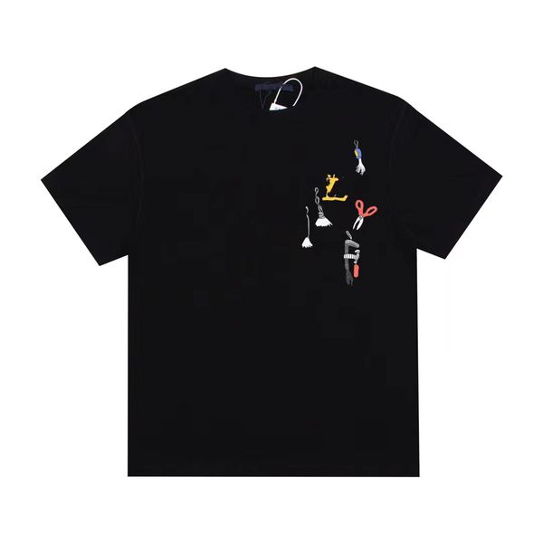 mens tshirt designer 2023 new luxury reprint print personalized versatile high sport outwear couple short sleeve three label, White;black
mens tshirt designer 2023 new luxury reprint print personalized versatile high sport outwear couple short sleeve three label, White;black