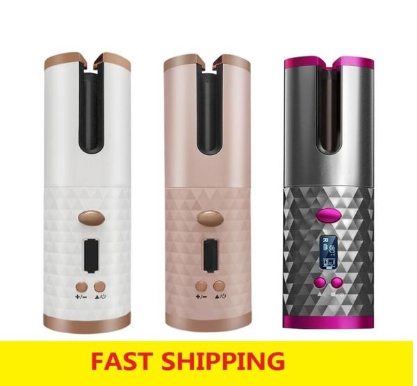 curling irons cordless automatic hair curler usb rechargeable iron curls waves lcd display ceramic curly rotating wave styer 221036034173
curling irons cordless automatic hair curler usb rechargeable iron curls waves lcd display ceramic curly rotating wave styer 221036034173