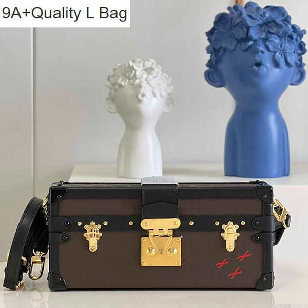 2023 new 9a l bag high imitation designer shoulder bag petite malle east west 27cm genuine leather handbag m46120 zl170, Black
2023 new 9a l bag high imitation designer shoulder bag petite malle east west 27cm genuine leather handbag m46120 zl170, Black