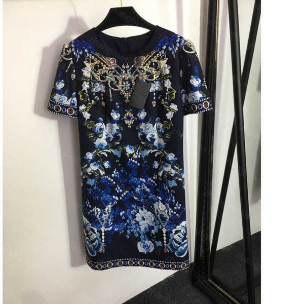 23ss womens designer clothing women dresses summer dress heavy industry nail drill blue demon print round neck short-sleeved dress womens cl, Black;gray
23ss womens designer clothing women dresses summer dress heavy industry nail drill blue demon print round neck short-sleeved dress womens cl, Black;gray