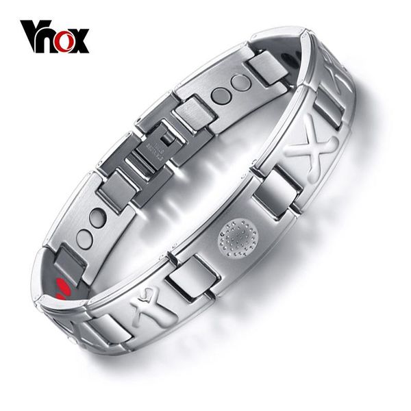 bangle vnox men's bio 4 elements energy bracelet healing stainless steel golf bracelets dropshipping health care jewelry, Black
bangle vnox men's bio 4 elements energy bracelet healing stainless steel golf bracelets dropshipping health care jewelry, Black