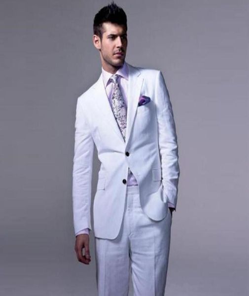 new linen white men suits wedding groom tuxedos 2 pieces jacketpants bridegroom groomsman suits man blazer 3015026360, Black;gray
new linen white men suits wedding groom tuxedos 2 pieces jacketpants bridegroom groomsman suits man blazer 3015026360, Black;gray