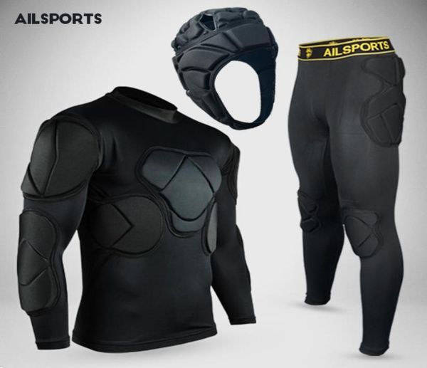 outdoor tshirts design sports safety protection thicken gear soccer goalkeeper jerseys football goalie helmet elbow knee padded p8551945, Gray;blue
outdoor tshirts design sports safety protection thicken gear soccer goalkeeper jerseys football goalie helmet elbow knee padded p8551945, Gray;blue