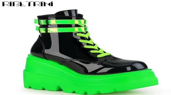 ribetrini brand design goth shoes women platform high wedges thick bottom punk street green patent pu trendy boots laides 2111032007734, Black
ribetrini brand design goth shoes women platform high wedges thick bottom punk street green patent pu trendy boots laides 2111032007734, Black
