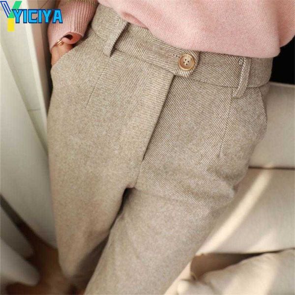 yiciya women's pants high waisted casual suit office lady women trousers woolen women's harem pencil 2023 autumn winter, Black;white
yiciya women's pants high waisted casual suit office lady women trousers woolen women's harem pencil 2023 autumn winter, Black;white