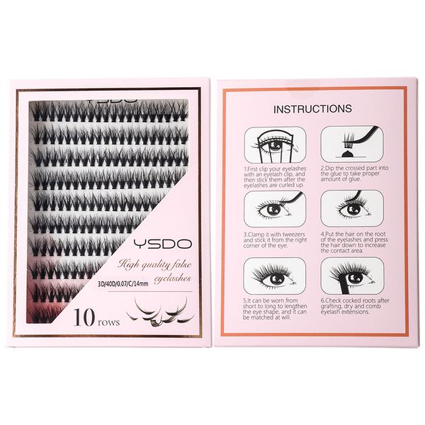 200 bundles individual lashes fluffy natural 30d/40d eyelash extension hand made false eyelashes cluster
200 bundles individual lashes fluffy natural 30d/40d eyelash extension hand made false eyelashes cluster