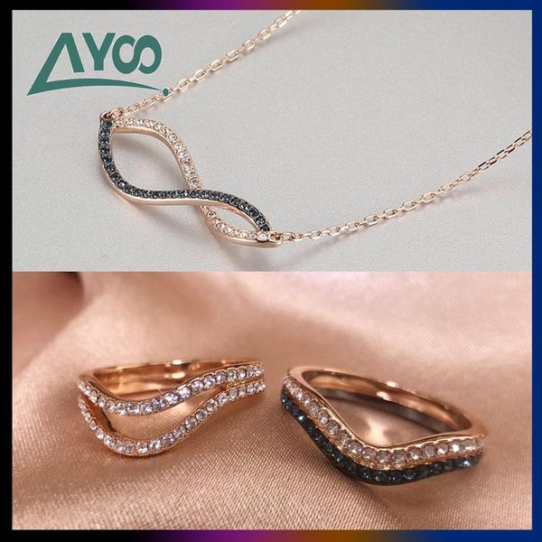 necklaces swa fashion jewelry charm sweet simple affection wrapped love 8shaped necklace female simple clavicle chain necklace for women, Silver
necklaces swa fashion jewelry charm sweet simple affection wrapped love 8shaped necklace female simple clavicle chain necklace for women, Silver