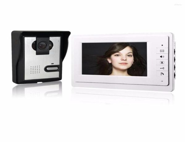 

video door phones sysd phone 7 inch wired intercom with ir night vision camera doorbell kit for home apartment9666725