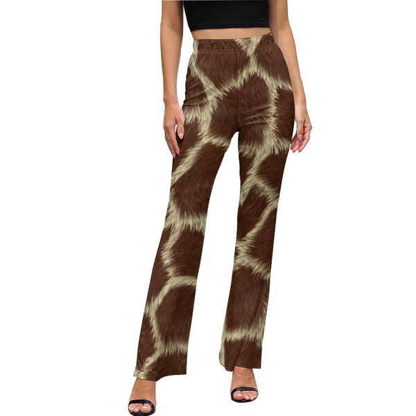 capris cow print pants female elastic high waist animal skin hide street wear flare pants autumn pattern oversize trousers, Black;white
capris cow print pants female elastic high waist animal skin hide street wear flare pants autumn pattern oversize trousers, Black;white