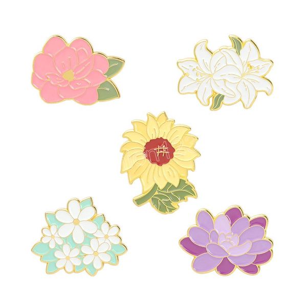 cherry blossom flower brooch lotus sunflower lapel pin women girls floral casual party jewelry gifts, Gray
cherry blossom flower brooch lotus sunflower lapel pin women girls floral casual party jewelry gifts, Gray