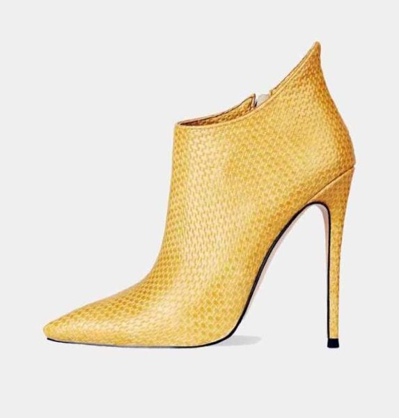 hbp style fashion snake side zipper pointed thin heel high heels short boots large boots fashion women s boots 43 2208049511329, Black 
hbp style fashion snake side zipper pointed thin heel high heels short boots large boots fashion women s boots 43 2208049511329, Black