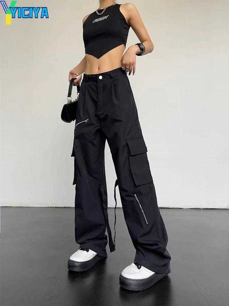 yiciya women's pants vintage black cargo women grunge y2k streetwear hippie baggy trousers hip hop punk oversized female wide leg, Black;white
yiciya women's pants vintage black cargo women grunge y2k streetwear hippie baggy trousers hip hop punk oversized female wide leg, Black;white