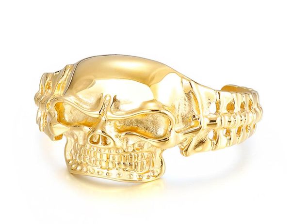 5070mm size 100g european and american cool stainless steel jewelry punk skull ghost head men039s bracelet titanium steel bra1380424, Golden;silver
5070mm size 100g european and american cool stainless steel jewelry punk skull ghost head men039s bracelet titanium steel bra1380424, Golden;silver