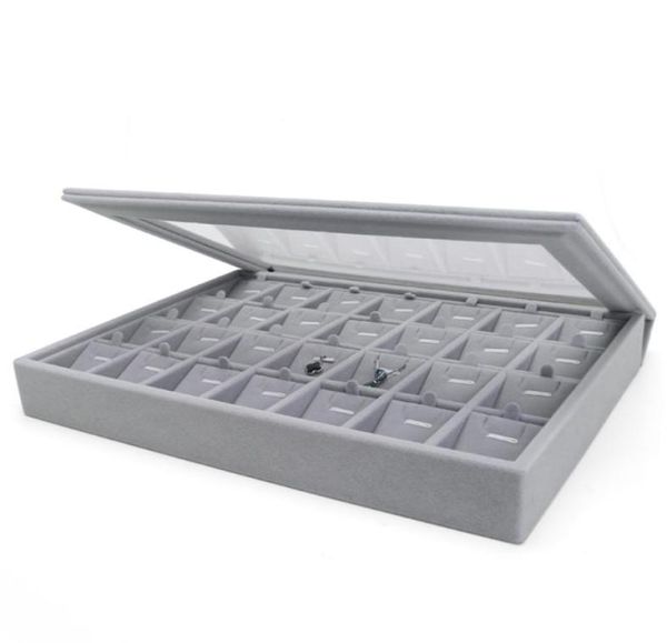 gray velet fashion portable jewelry ring pendent display organizer box tray holder earring jewellery storage case showcase 2111052091042, Black
gray velet fashion portable jewelry ring pendent display organizer box tray holder earring jewellery storage case showcase 2111052091042, Black