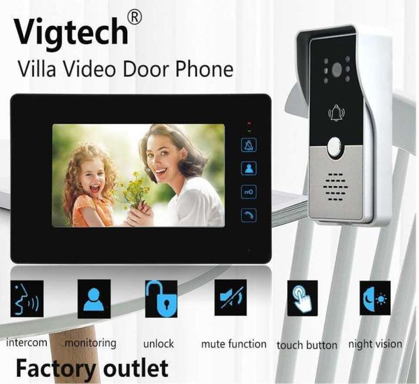 video door phones 7 inch monitor doorbell home intercom wired phone system ring kit with ir sensor waterproof14051332
video door phones 7 inch monitor doorbell home intercom wired phone system ring kit with ir sensor waterproof14051332