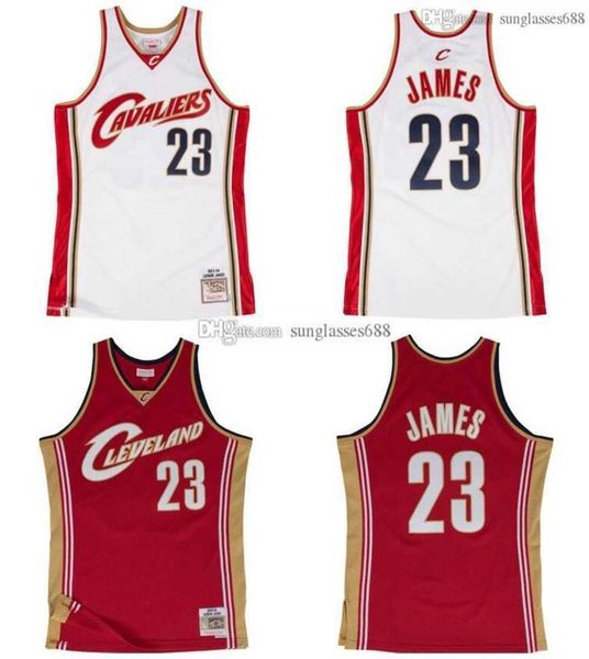 Stitched Lebron James Jersey S-6XL Mitchell & Ness 2003-04 Mesh Hardwoods Classics retro basketball jerseys Men Women Y
Stitched Lebron James Jersey S-6XL Mitchell & Ness 2003-04 Mesh Hardwoods Classics retro basketball jerseys Men Women Y