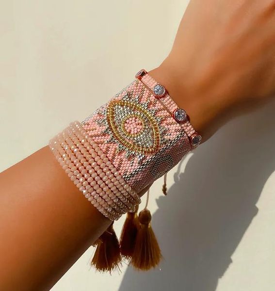 bangle turkish evil eye bracelets sets for women pulseras mujer moda miyuki jewelry handmade loom beads charm bracelets, Black
bangle turkish evil eye bracelets sets for women pulseras mujer moda miyuki jewelry handmade loom beads charm bracelets, Black