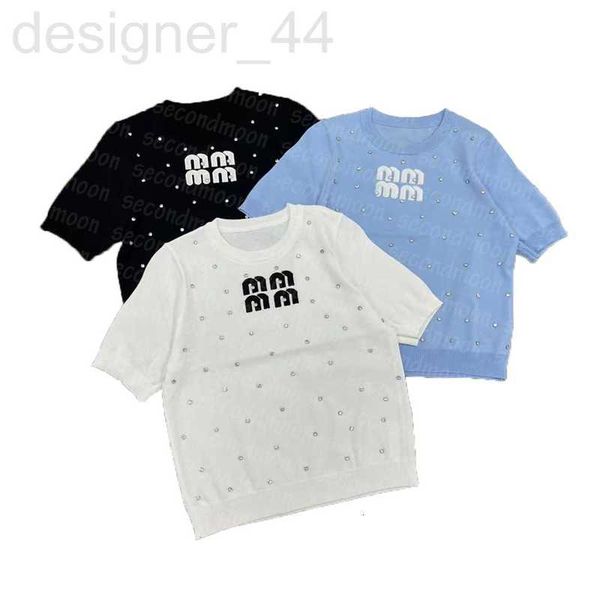 women's t-shirt designer shiny t shirt womens knitting shirts short sleeve knitted designer knits tees hxny, White
women's t-shirt designer shiny t shirt womens knitting shirts short sleeve knitted designer knits tees hxny, White