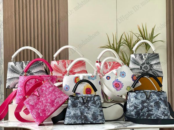 yk capucines bb mm designers shoulder bag infinity net joyful face painting taurillon leather luxury handbag m21704 m21705 m21726
yk capucines bb mm designers shoulder bag infinity net joyful face painting taurillon leather luxury handbag m21704 m21705 m21726