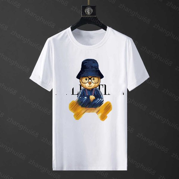 23ss designer t shirt summer men clothes casual tshirt brand round neck pure cotton bear logo printing short sleeve t-shirt mens clothes, White;black
23ss designer t shirt summer men clothes casual tshirt brand round neck pure cotton bear logo printing short sleeve t-shirt mens clothes, White;black