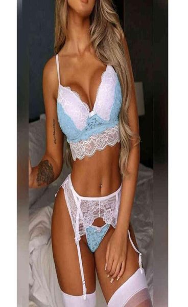 nxy set ladies fashion lingerie lace color matching threepiece underwear hollow out thong set women product 12157884618, Red;black
nxy set ladies fashion lingerie lace color matching threepiece underwear hollow out thong set women product 12157884618, Red;black