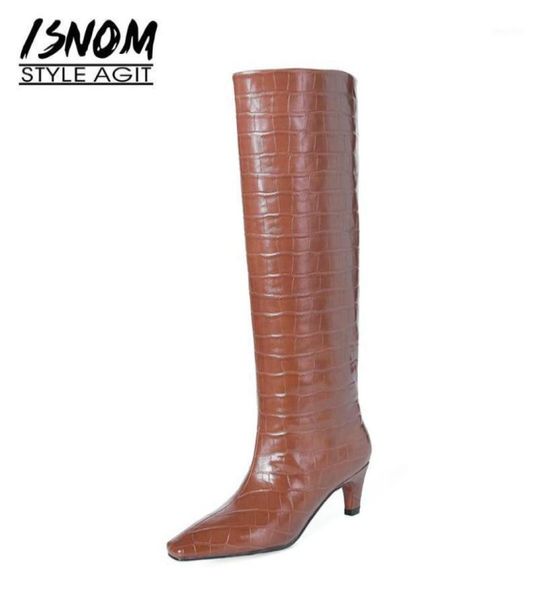 boots isnom arrival women crocodile pattern knee fashion thin high heels square toe shoes genuine leather long winter boots11452274, Black
boots isnom arrival women crocodile pattern knee fashion thin high heels square toe shoes genuine leather long winter boots11452274, Black