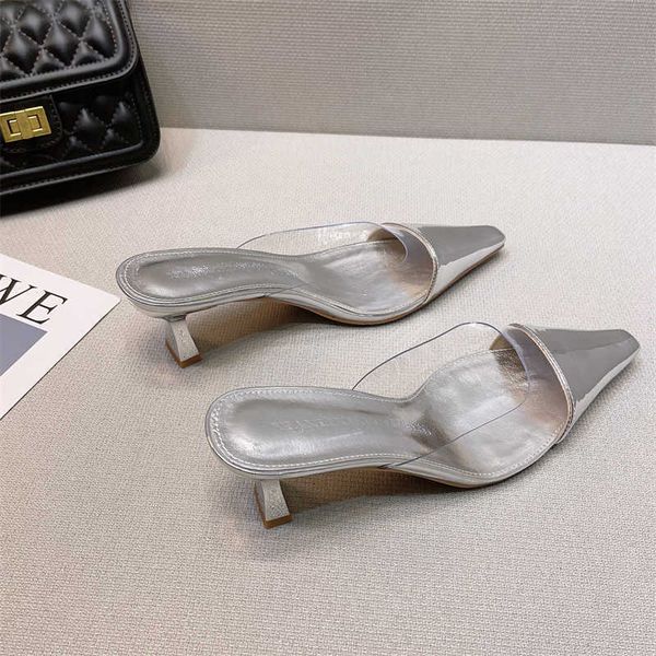 woman slippers transparent heel 2023 summer new shoes women elegant street style sandals square toe mules outdoor slingback 230511, Black
woman slippers transparent heel 2023 summer new shoes women elegant street style sandals square toe mules outdoor slingback 230511, Black