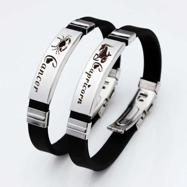 twelve constellations bracelet lovers male student japanese and korean fashion boys girls bracelet jewelry personality, Golden;silver
twelve constellations bracelet lovers male student japanese and korean fashion boys girls bracelet jewelry personality, Golden;silver
