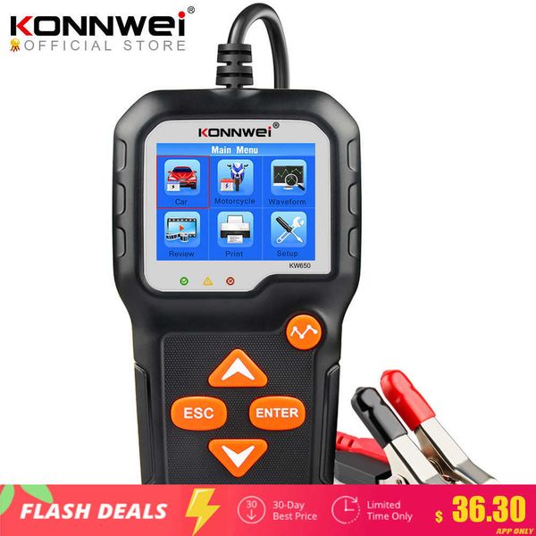 automotive repair kits konnwei kw650 car motorcycle battery tester 12v 6v battery system analyzer 2000cca charging cranking test tools for t
automotive repair kits konnwei kw650 car motorcycle battery tester 12v 6v battery system analyzer 2000cca charging cranking test tools for t