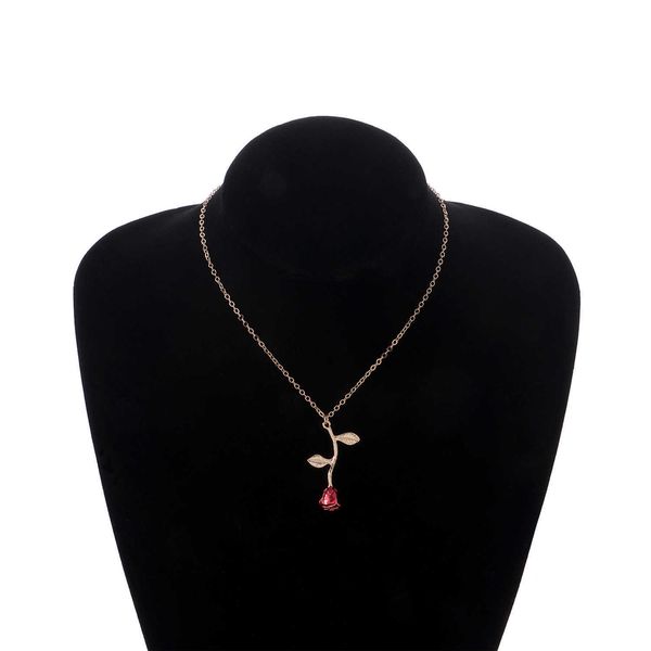 necklaces 2023 european american japanese korean fashion new red rose pendant necklace women's and jewelry party couple gift banquet g2, Silver
necklaces 2023 european american japanese korean fashion new red rose pendant necklace women's and jewelry party couple gift banquet g2, Silver